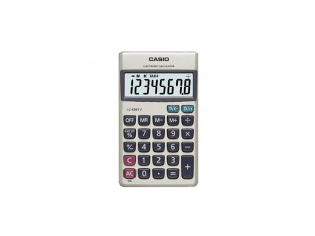 Buy Casio LC-403TV-W-DP Calculator in Qatar Buy Casio LC-403TV-W-DP Calculator in Qatar